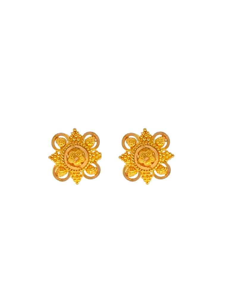 Gold Earrings 22 Karat