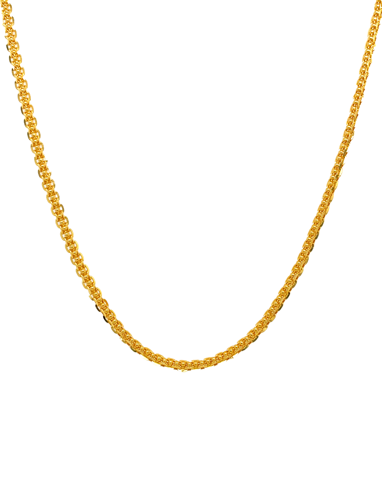 Gold Box Link Precision Chain - 22K