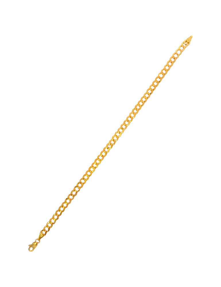 Gold Men's Bracelet 22 Karat
