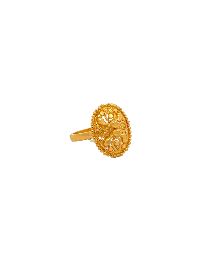 Gold Baby Ring 22 Karat