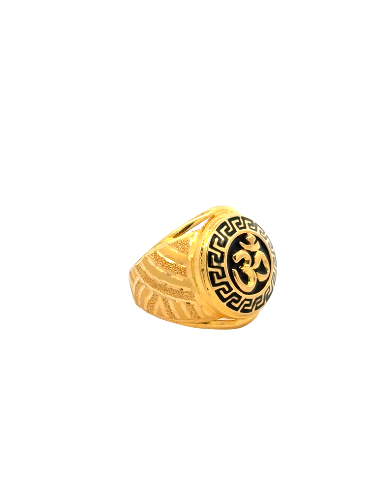 Gold Men's Ring - 22 Karat