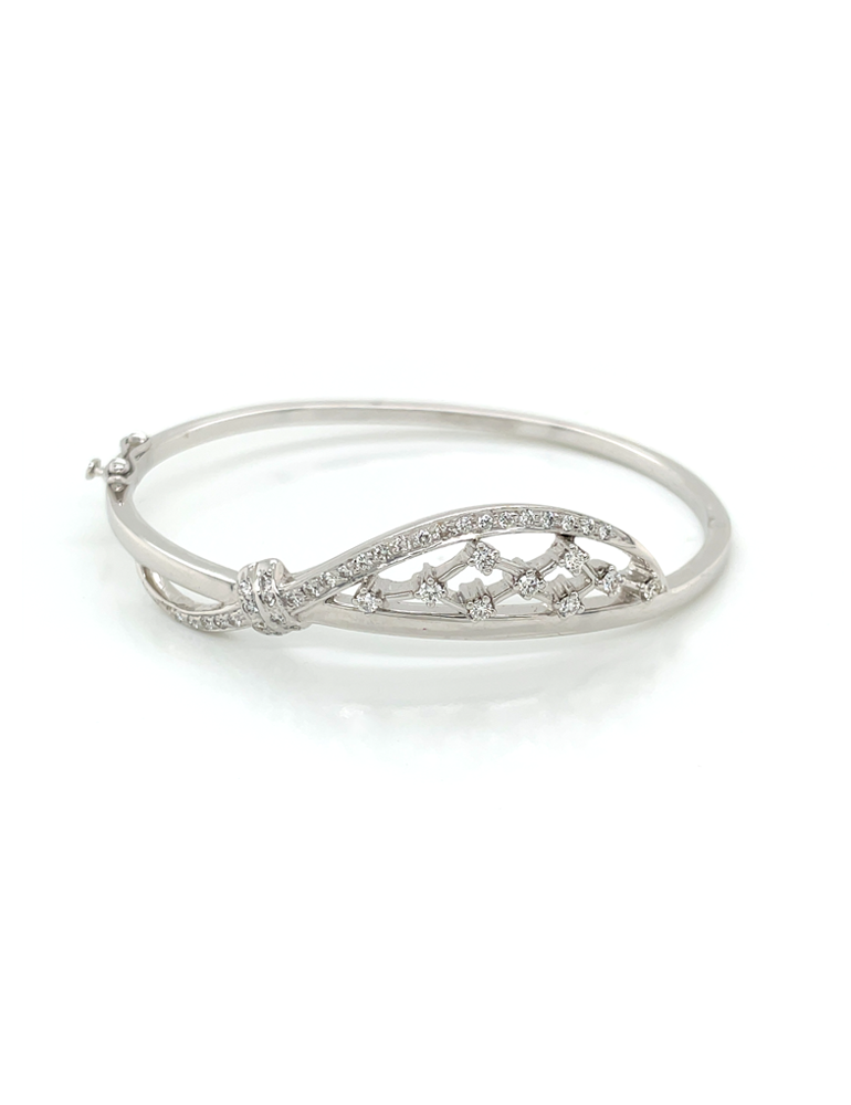 Diamond Bangle Bracelets 18 Karat