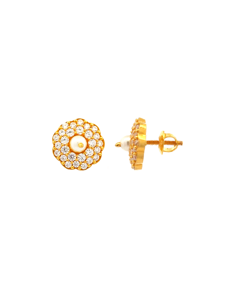 Gold Earrings 22 Karat