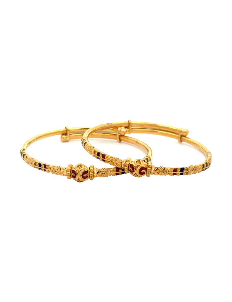 Gold Baby Bangle/ Bracelet 22 Karat