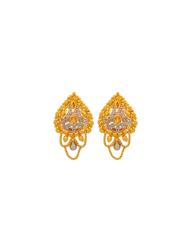 Gold Earring - 22 Karat