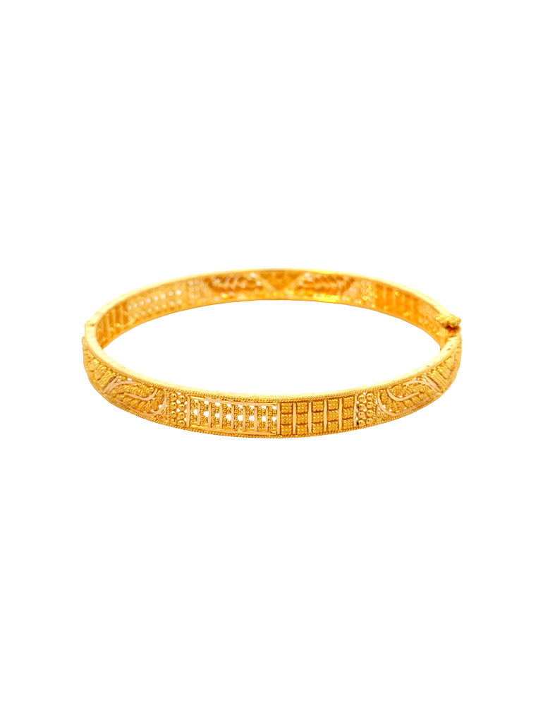 Gold Bangles 22kt - Set of 2