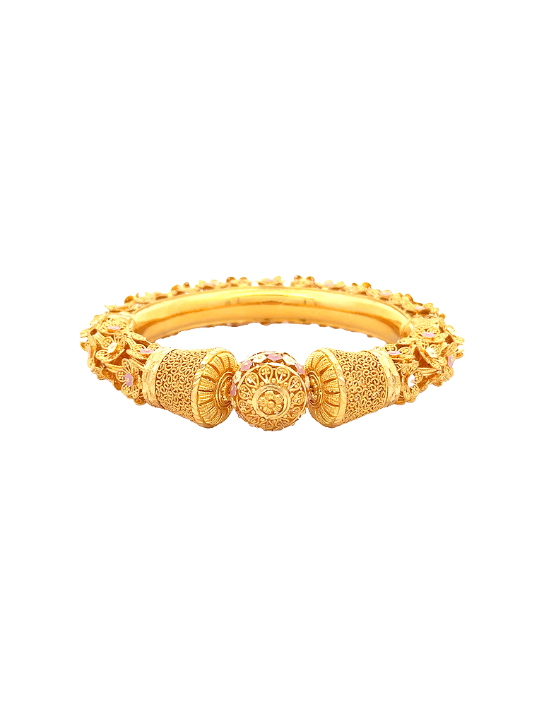 Mahariva Heritage Gold Kadas 22kt - Set of 2