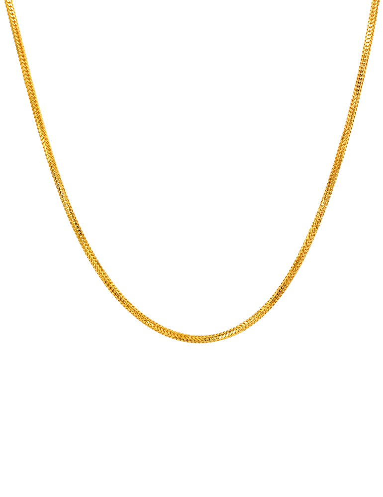Gold Round Chain - 22 Karat
