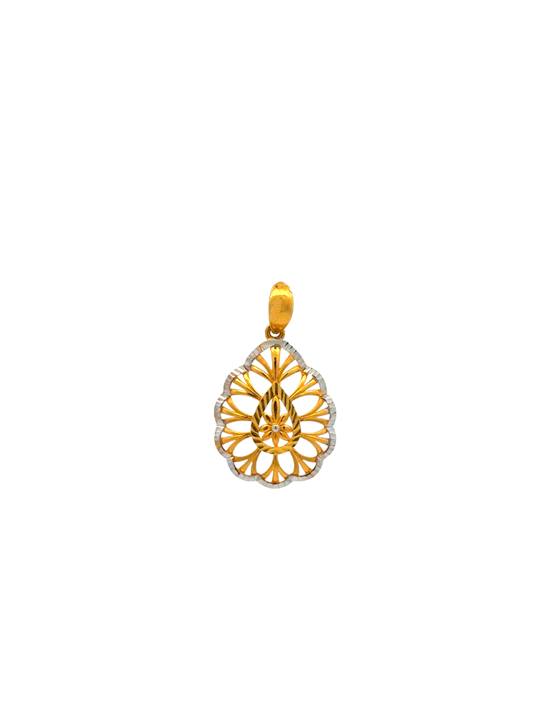 Gold Fancy Pendant - 22 Karat