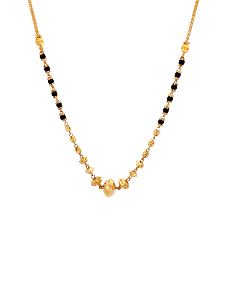 Gold Mangalasutra 22 Karat