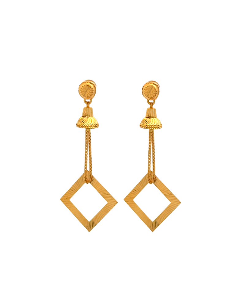 Gold Earrings 22 Karat