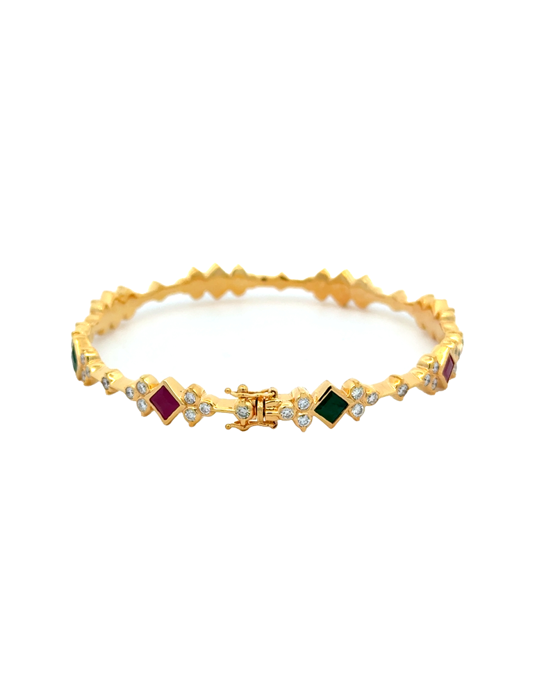 Diamond Bangles - 18 karat