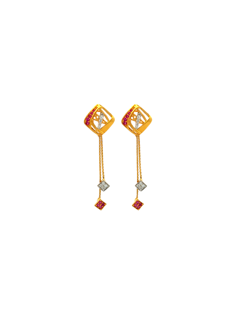 Gold Earrings 22 Karat