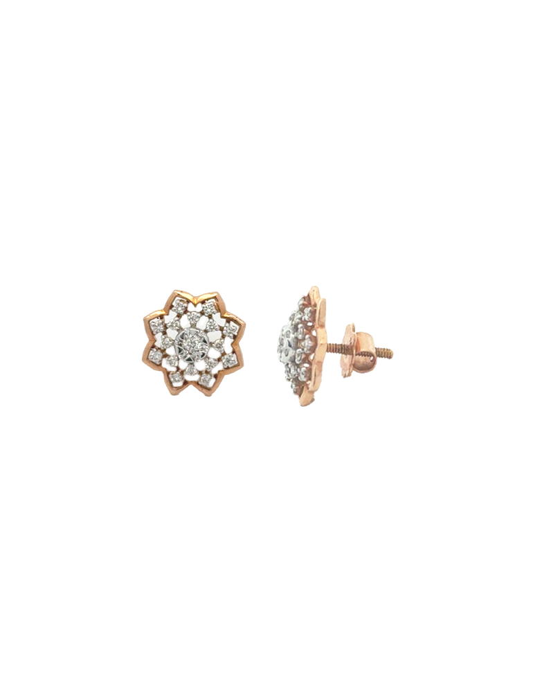 Diamond Earrings - 18 Karat
