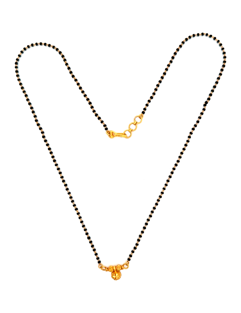 Gold Mangalsutra 22 Karat