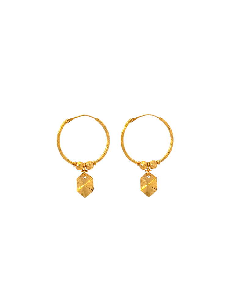 Gold Hoop - 22 Karat