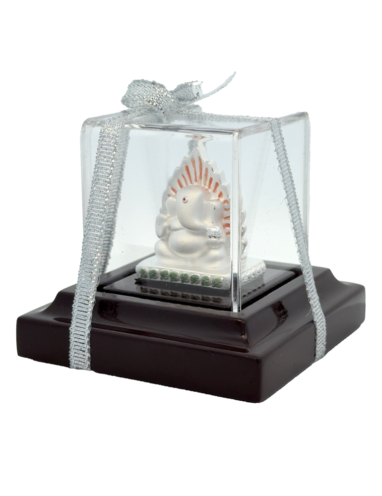 Ganesh Idol (999 Fine Silver)