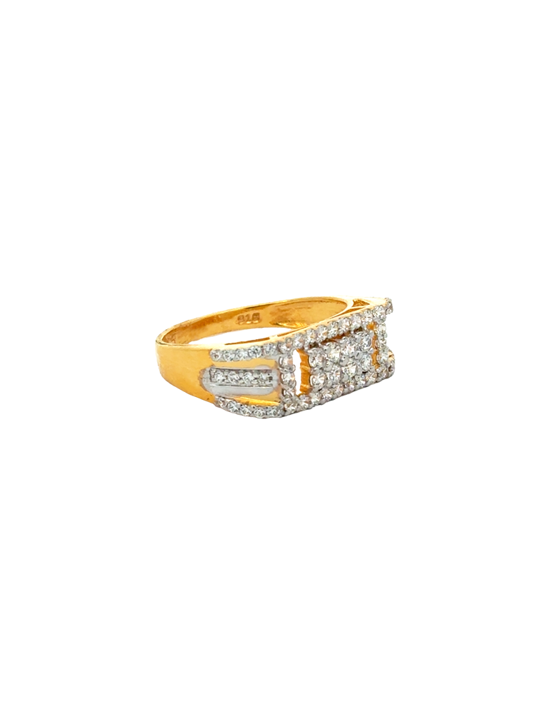 Gold Men's Ring - 22 Karat