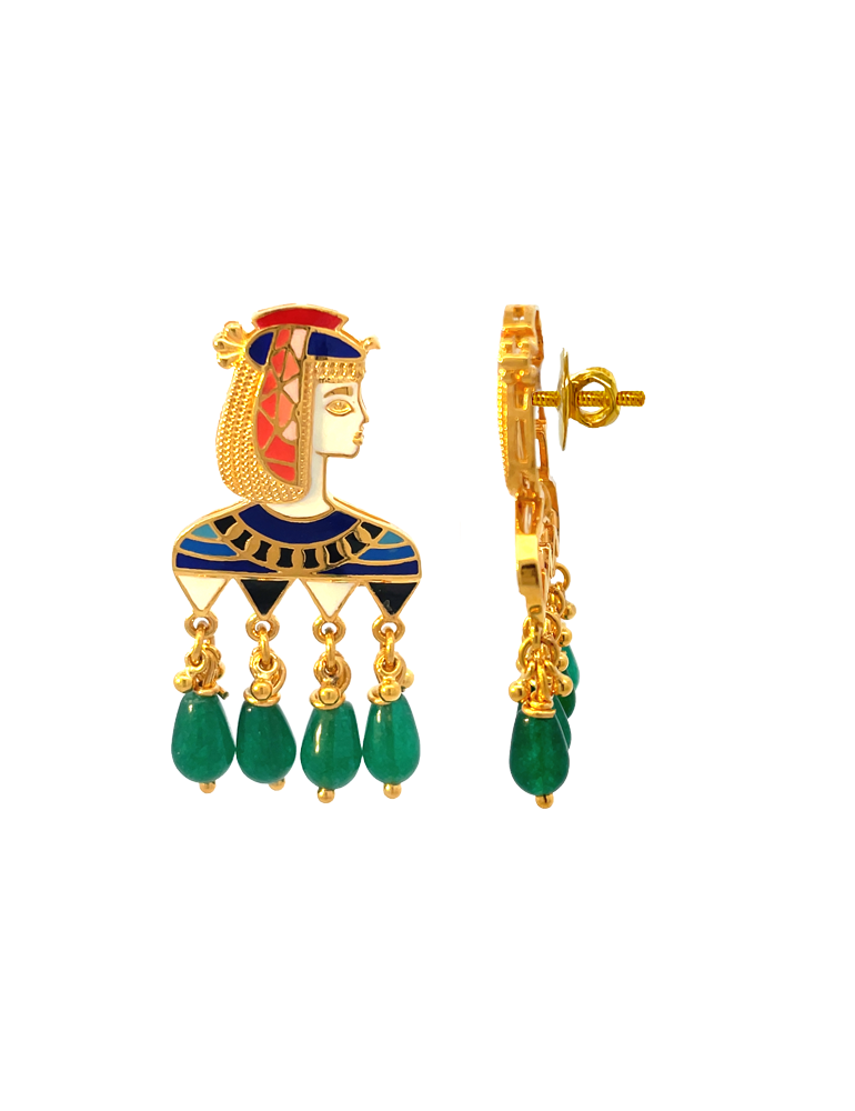 Gold Earrings 22 Karat