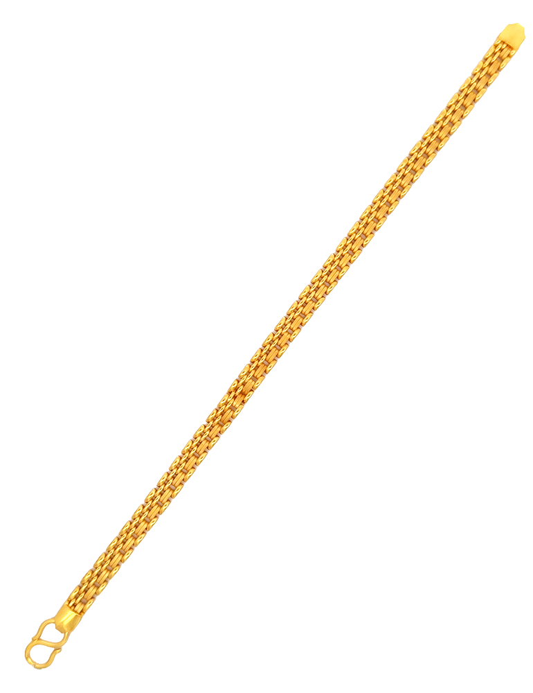 Golden Matrix Gold Bracelet - 22 Karat