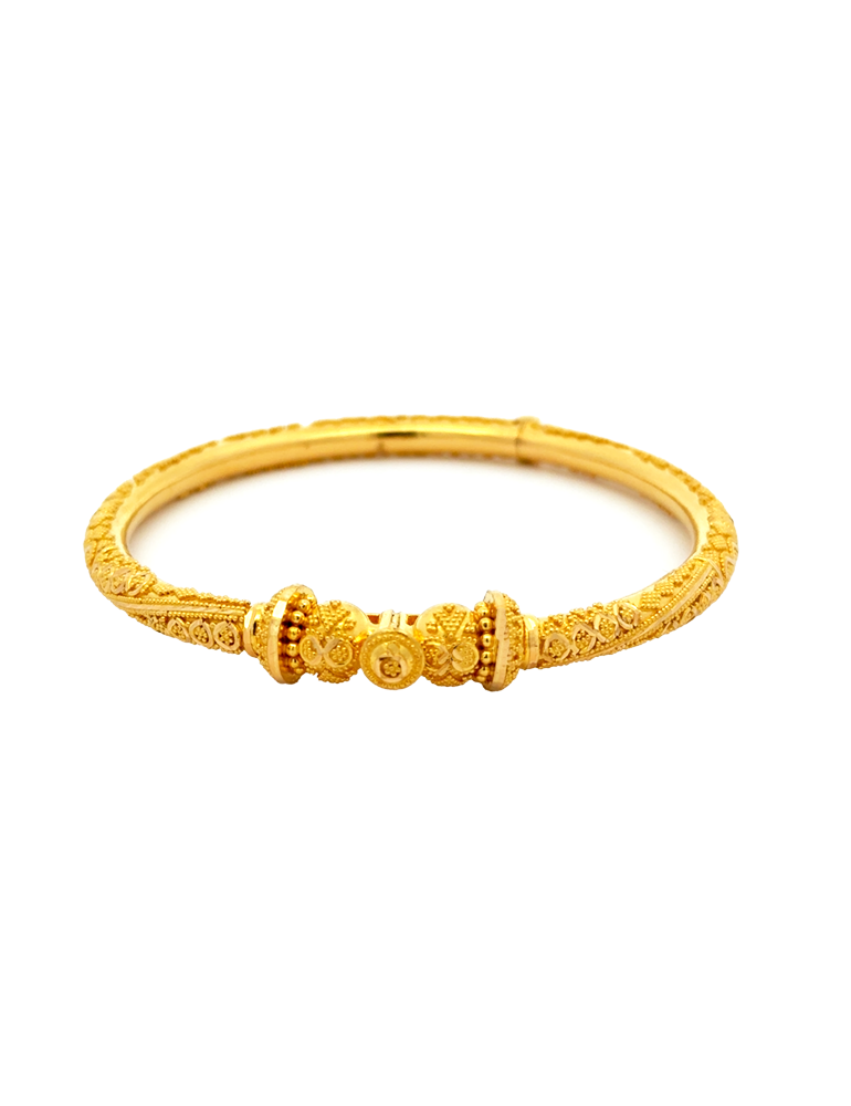 Gold Bangles 22kt - Set of 2