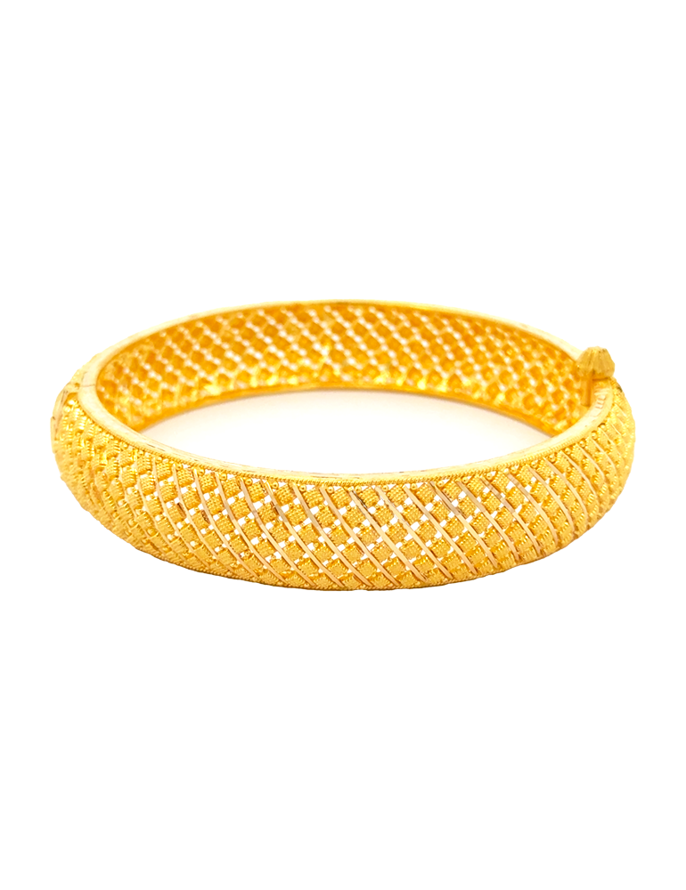 Gold Bangles 22kt - Set of 2