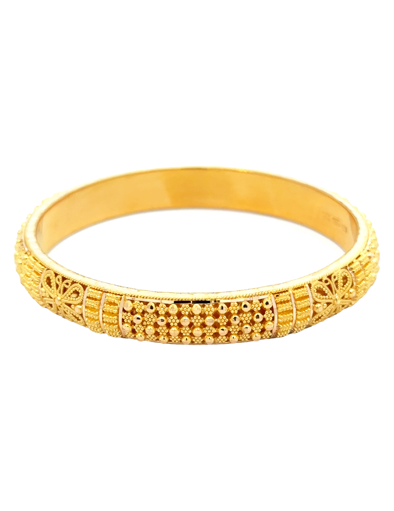 Gold Bangles 22kt - Set of 2