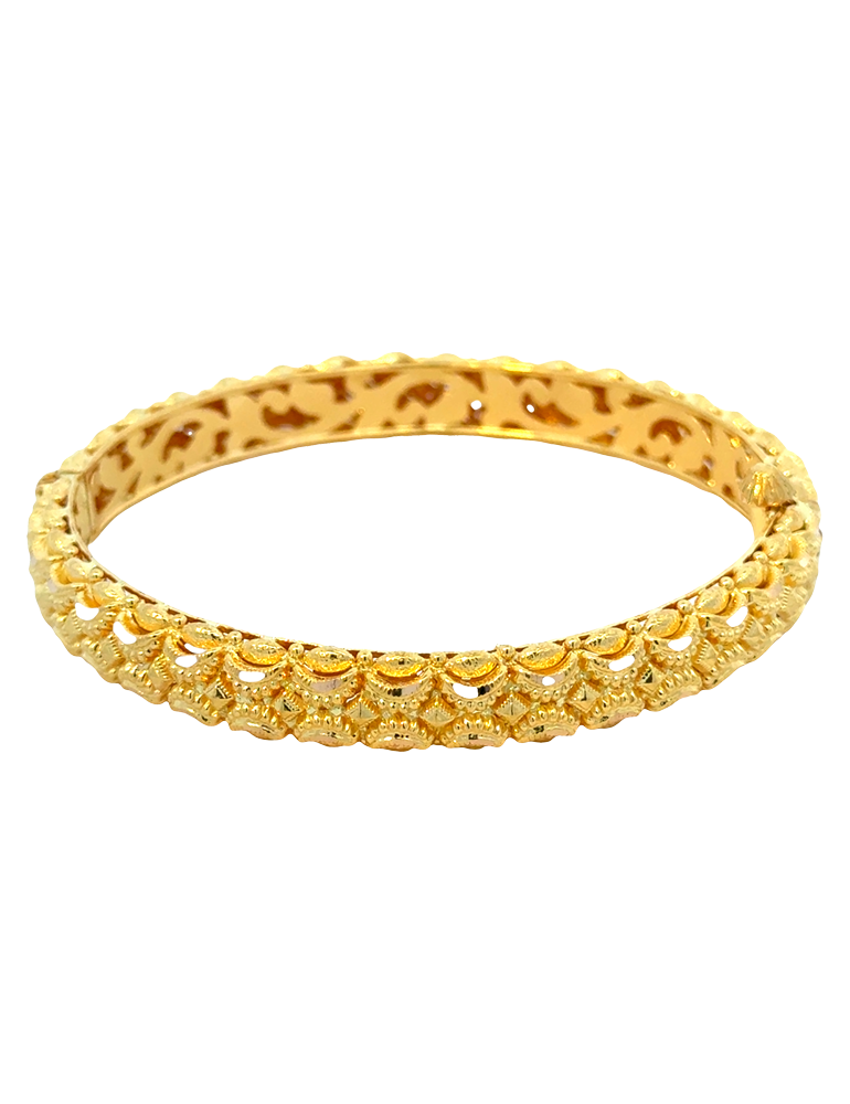 Gold Bangles 22kt - Set of 2