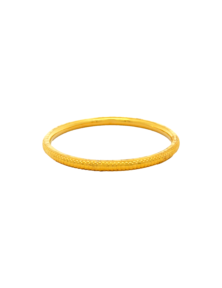 Gold Bangles 22 Karat - Set Of 2