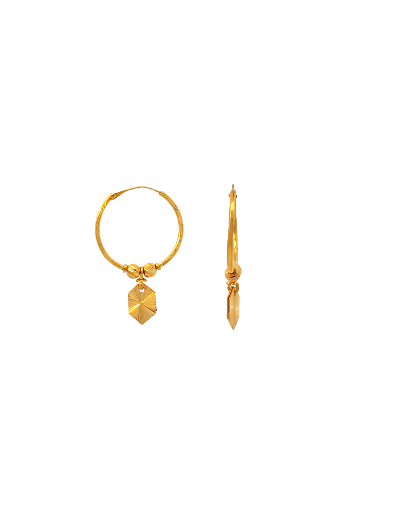 Gold Hoop - 22 Karat