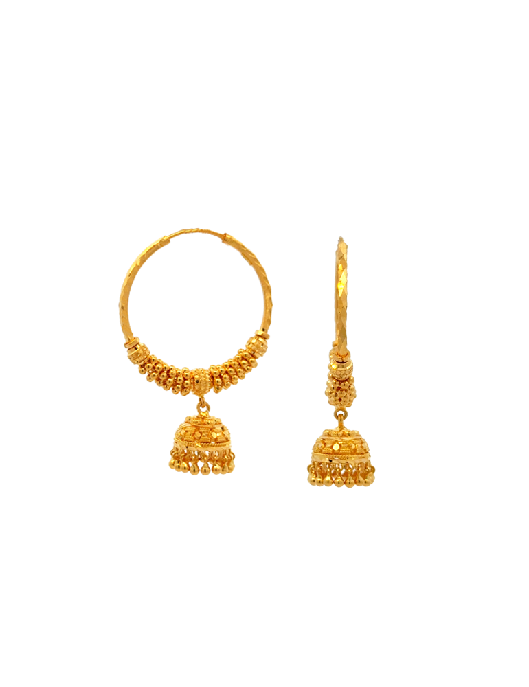 Gold Hoop 22 Karat