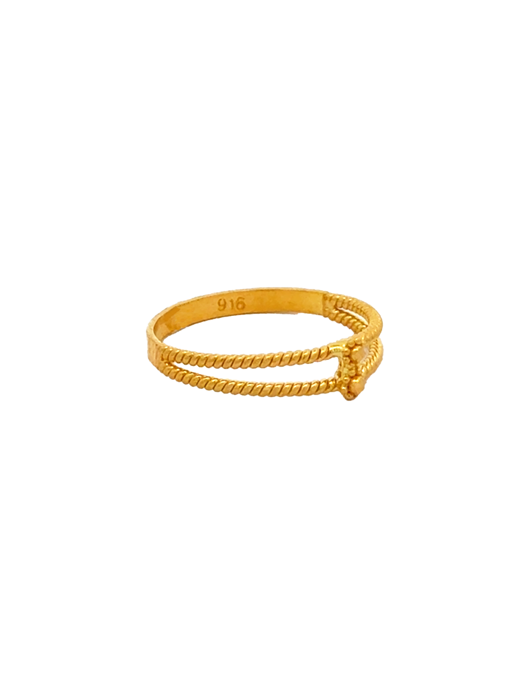 Gold Ladies Ring 22 Karat