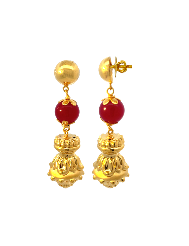 Gold Earrings 22 Karat