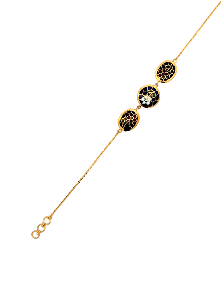 Gold Women's Bracelet - 22 Karat