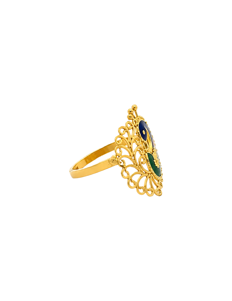 Raagmayur Gold Ring 22 Karat