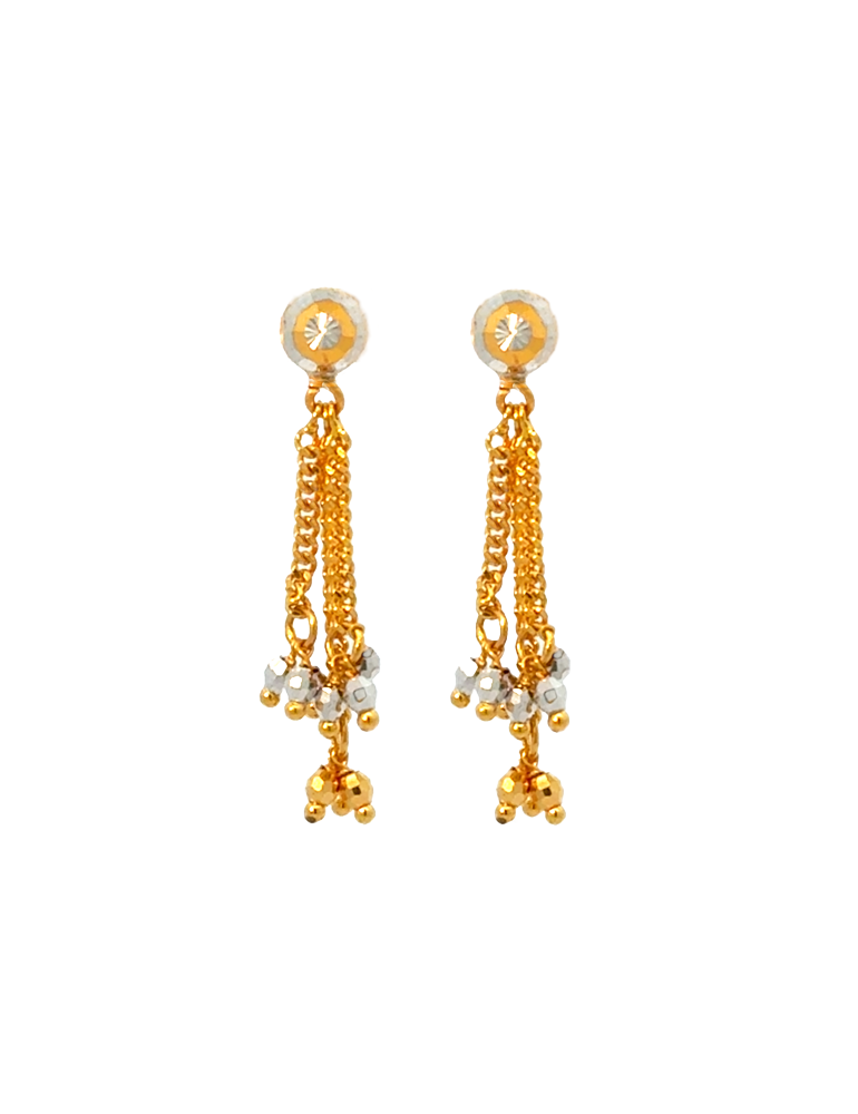 Gold Earring - 22 Karat