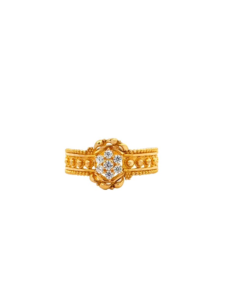 Gold Ladies Ring 22 Karat
