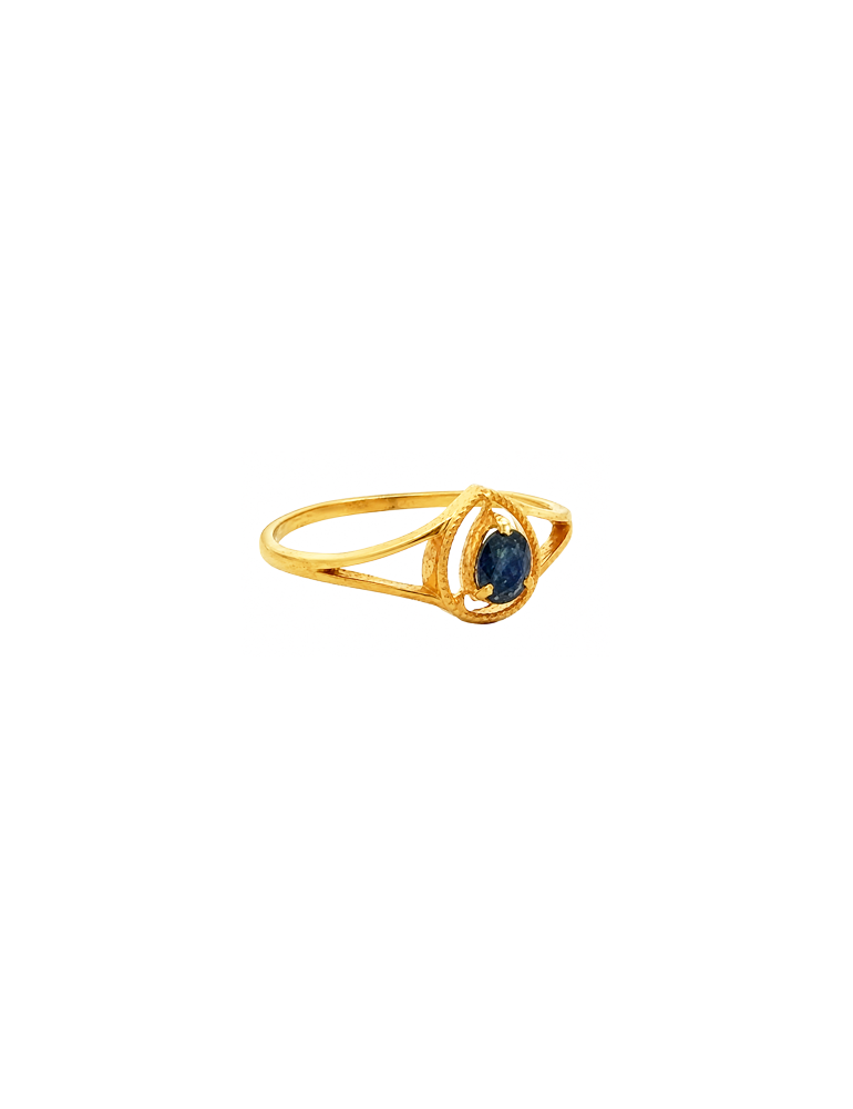 Midnight Dew Gold Ring - 22 Karat