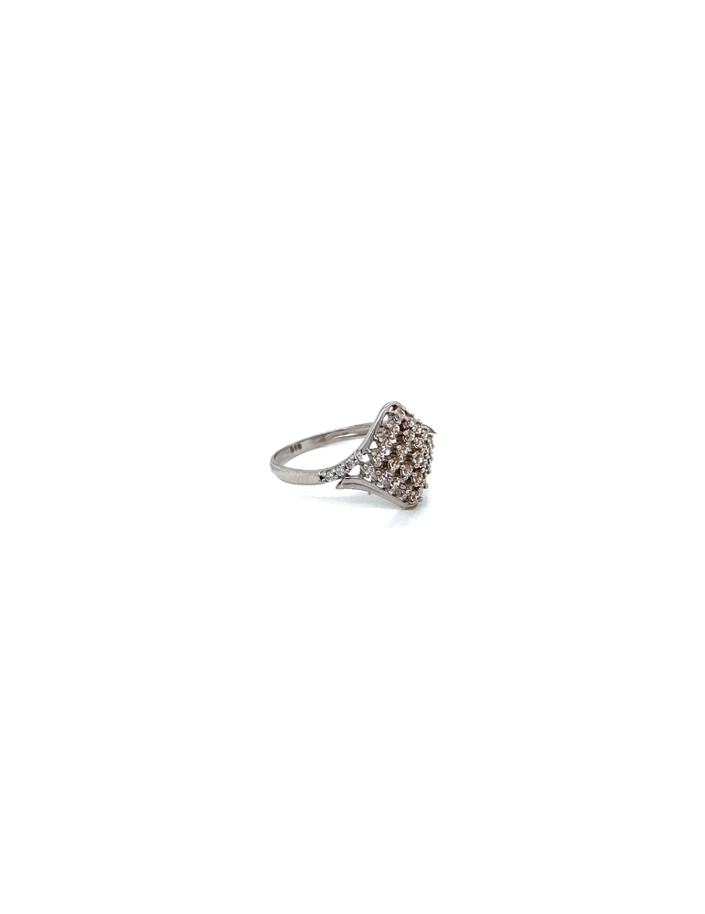 CZ Gold Ring 22 Karat