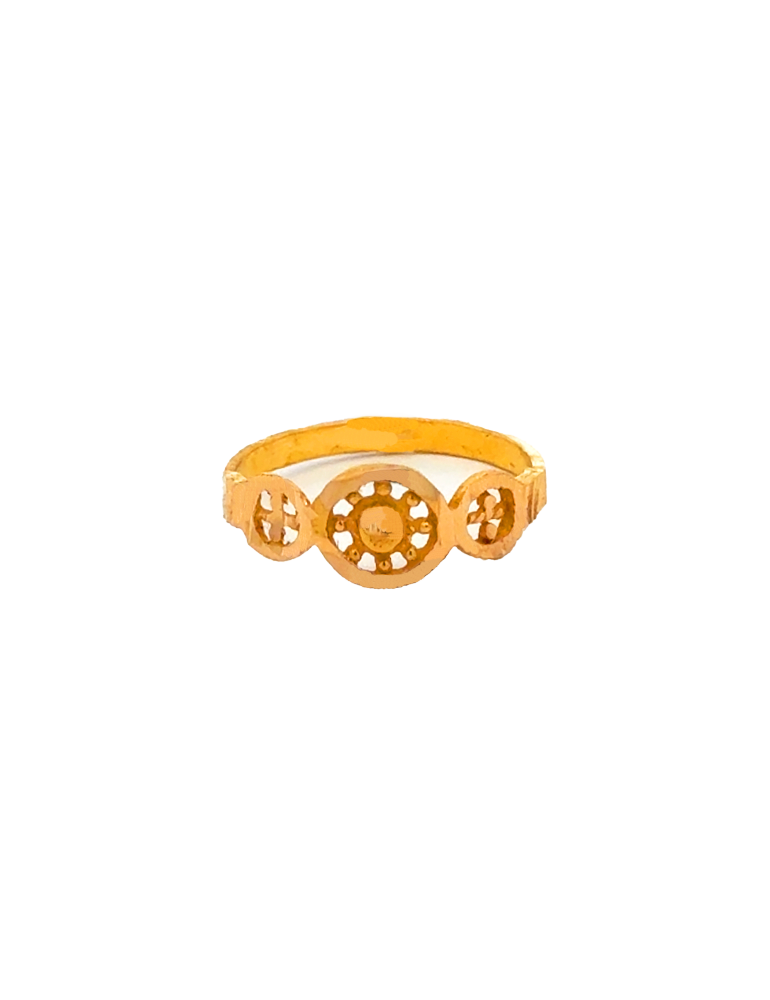 Gold Baby Ring 22 Karat