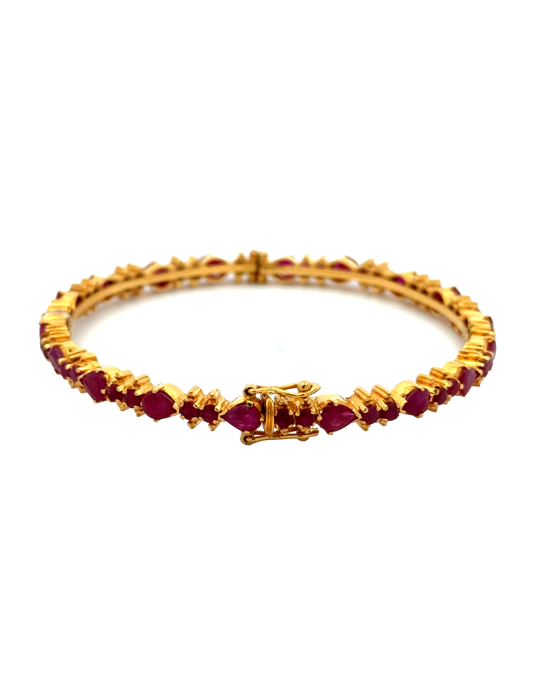 Gold Bangle Bracelet 22 Karat