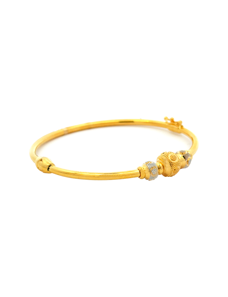 Gold Bangle Bracelet 22 Karat
