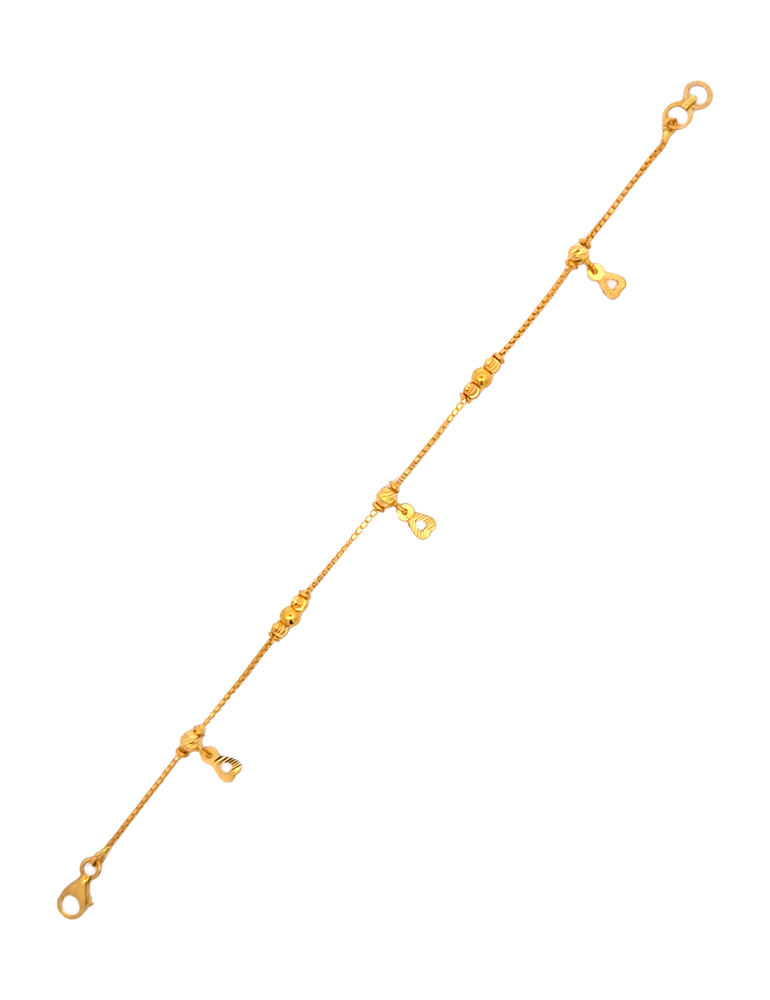 Gold Women's Bracelet - 22 Karat