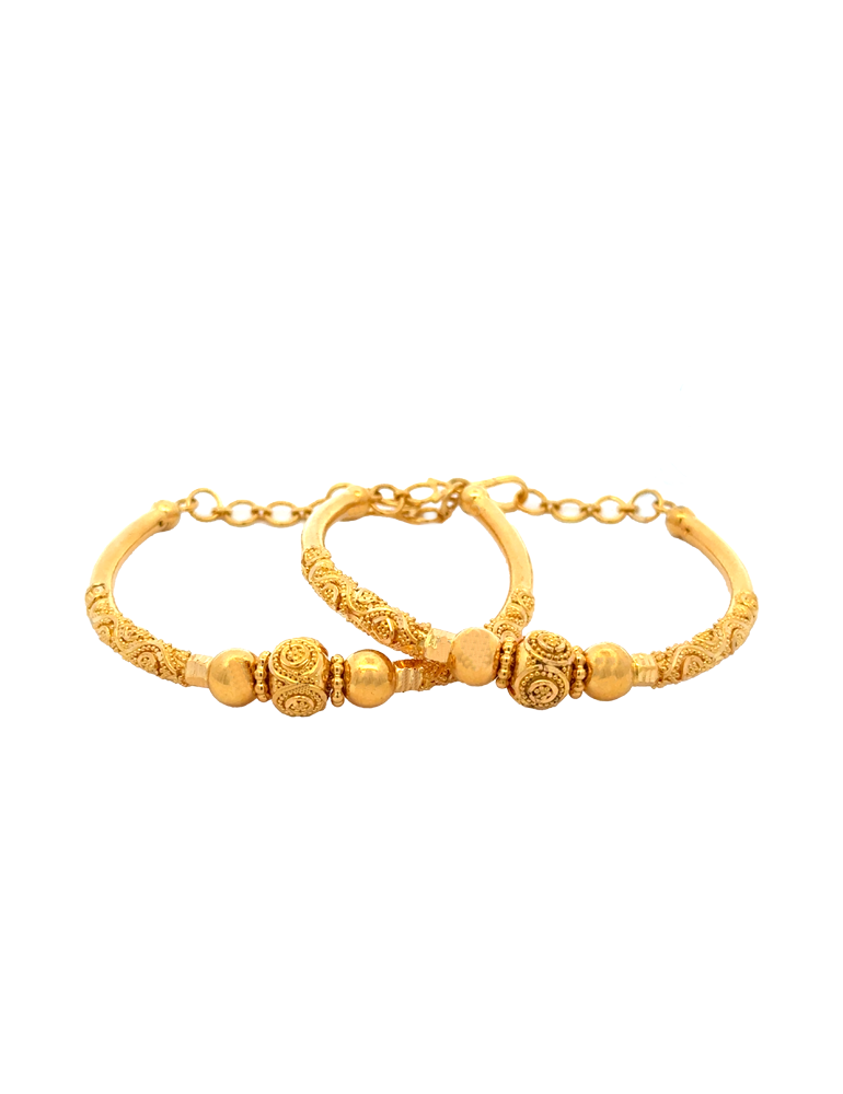 Gold Baby Bangle/ Bracelet 22 Karat