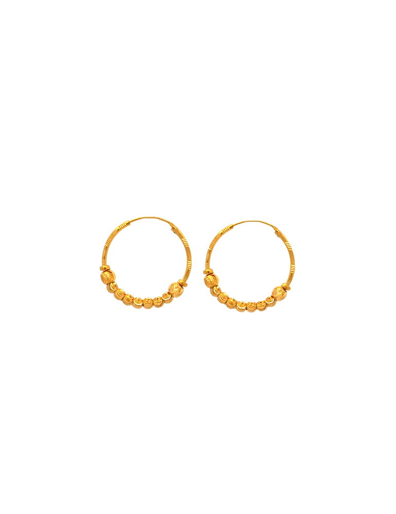 Gold Hoop - 22 Karat