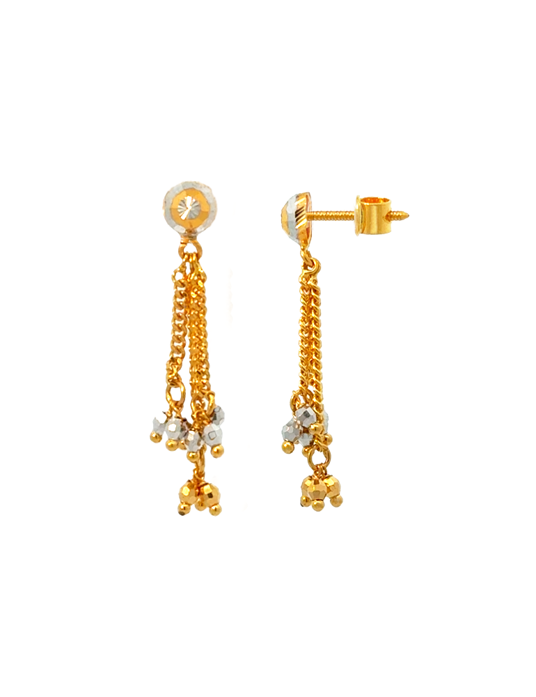 Gold Earring - 22 Karat