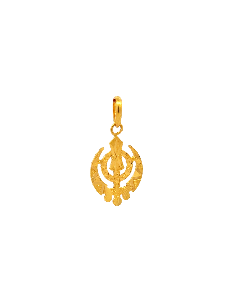 Gold Pendant - 22 Kt