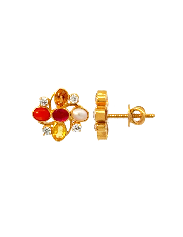 Gold Earrings 22 Karat