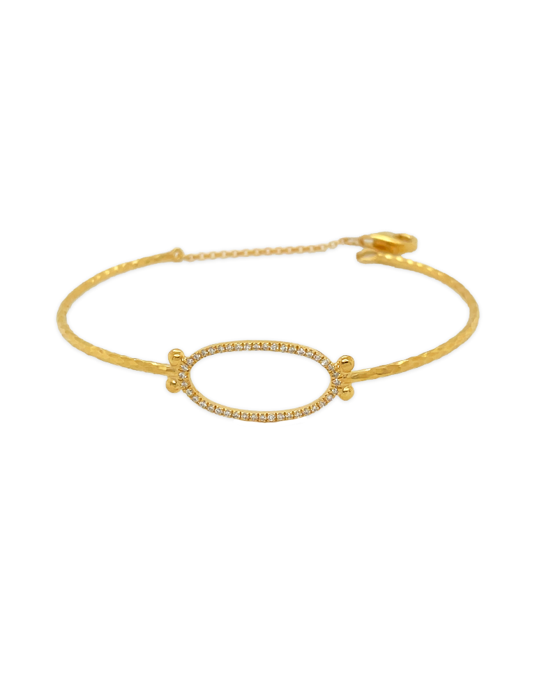 Diamond Bracelet 14 Karat