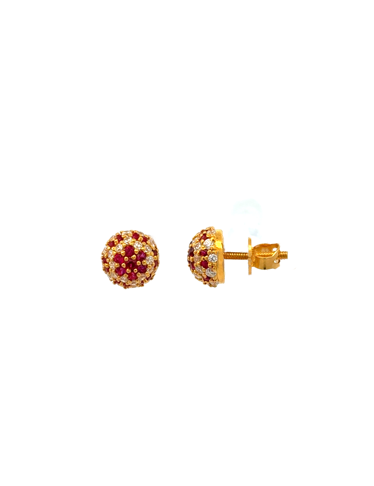 Gold Earrings 22 Karat